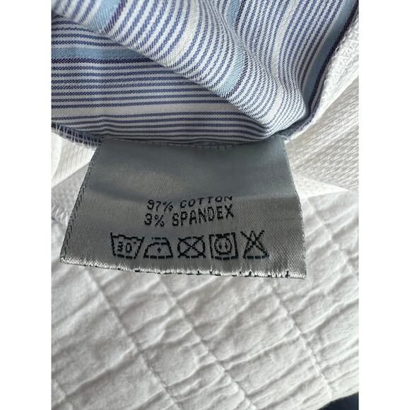 NWT Romfh Drilex Dressage Shirt Blue Stripe - Size 40 - Picture 10 of 11